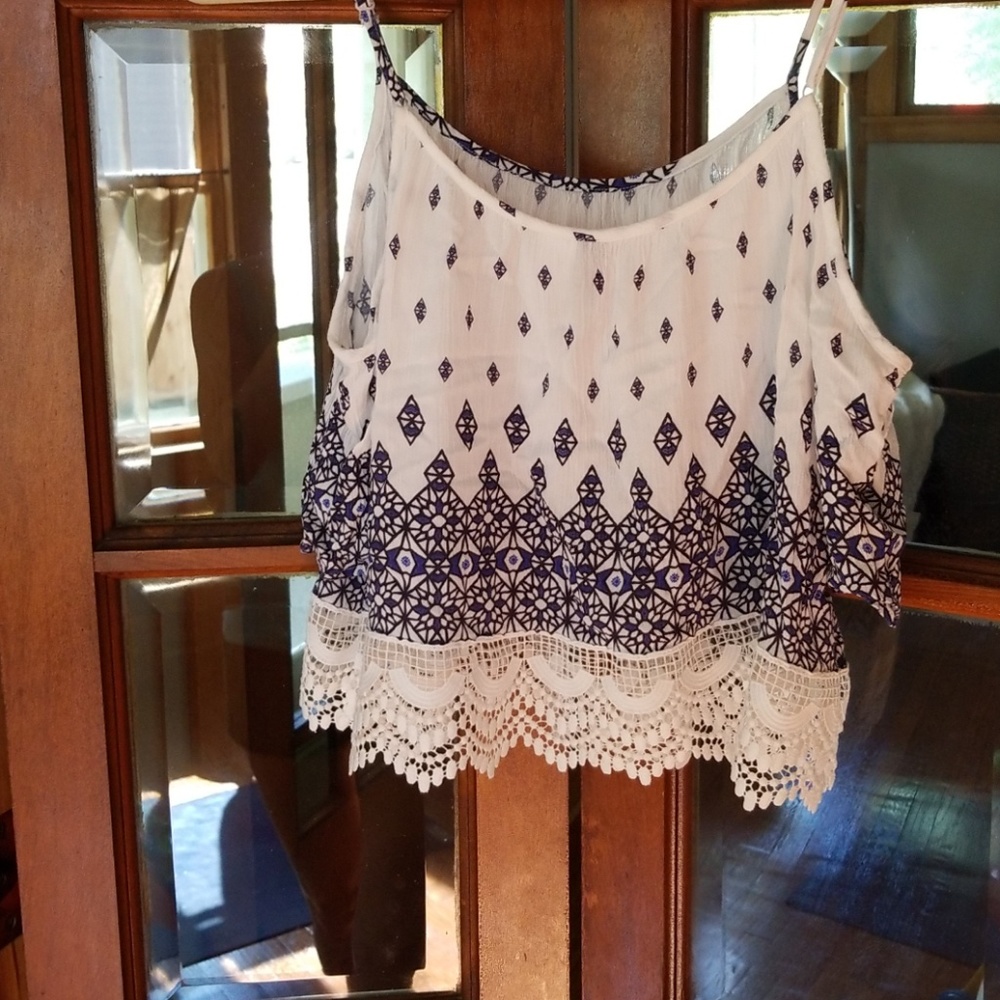 Cold shoulder top